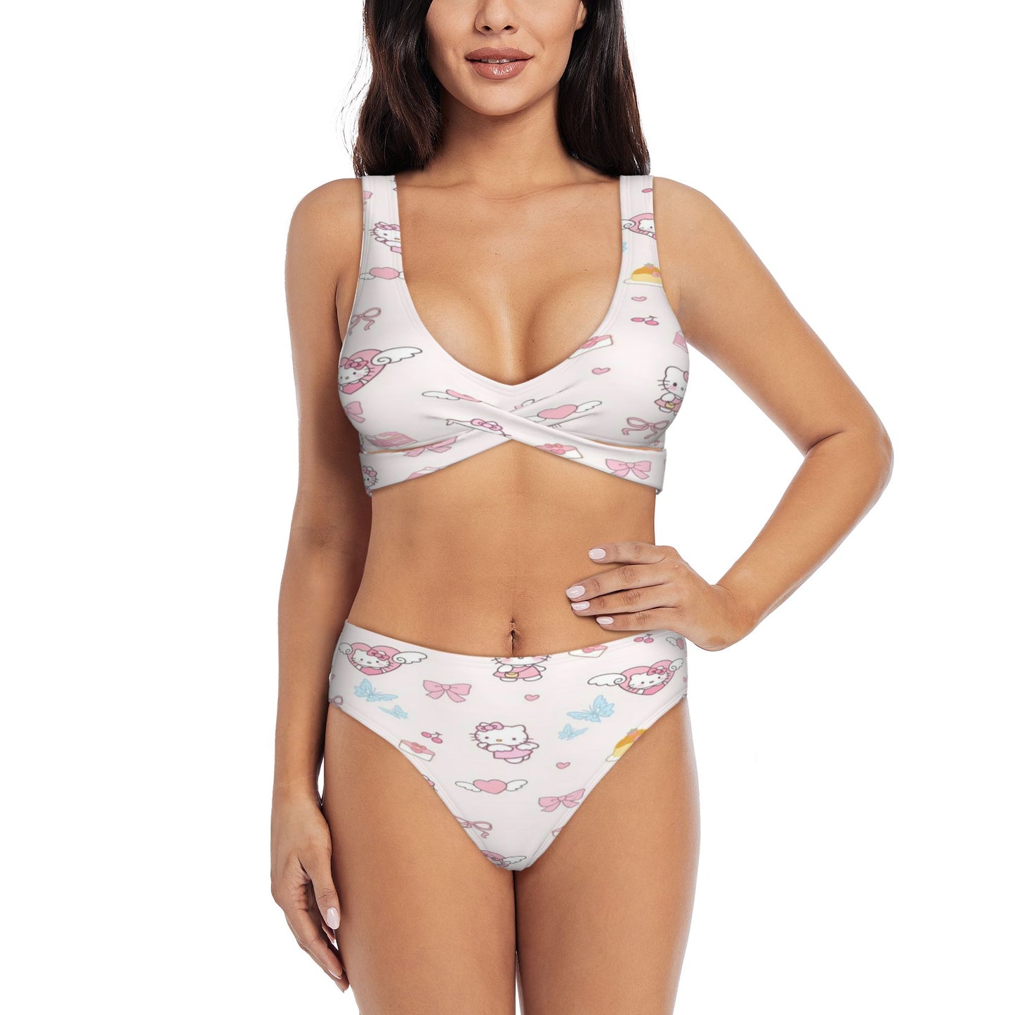 Pink Kitty Bikini