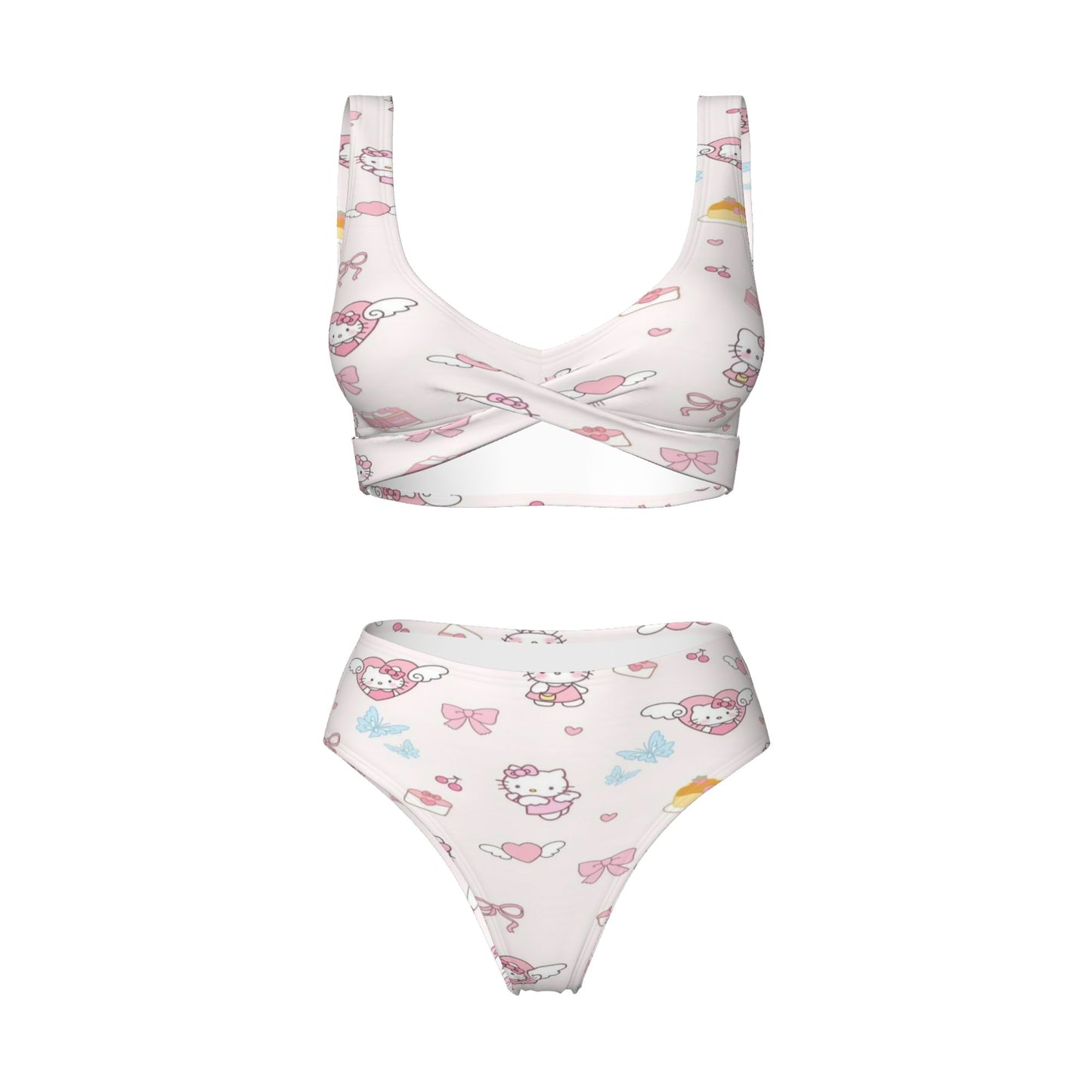 Pink Kitty Bikini