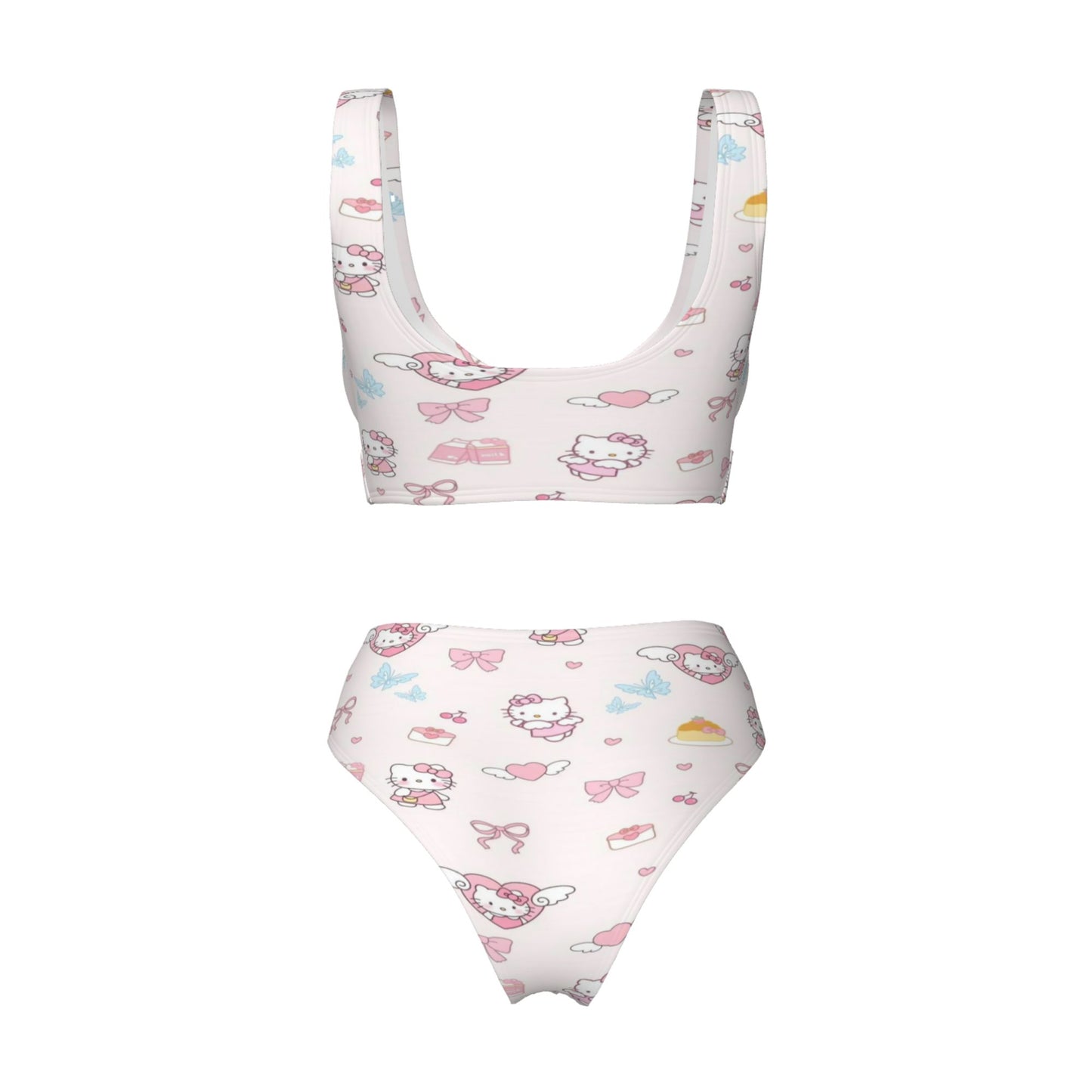 Pink Kitty Bikini